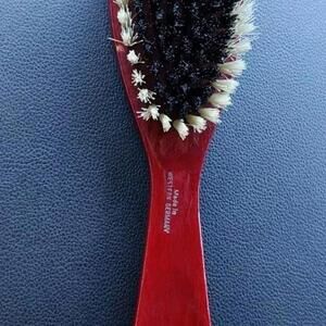 Vintage Shoe Brush/Horn Soft Bristle Made in Western Germany